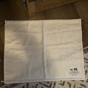 Coach Cream Dust Bag